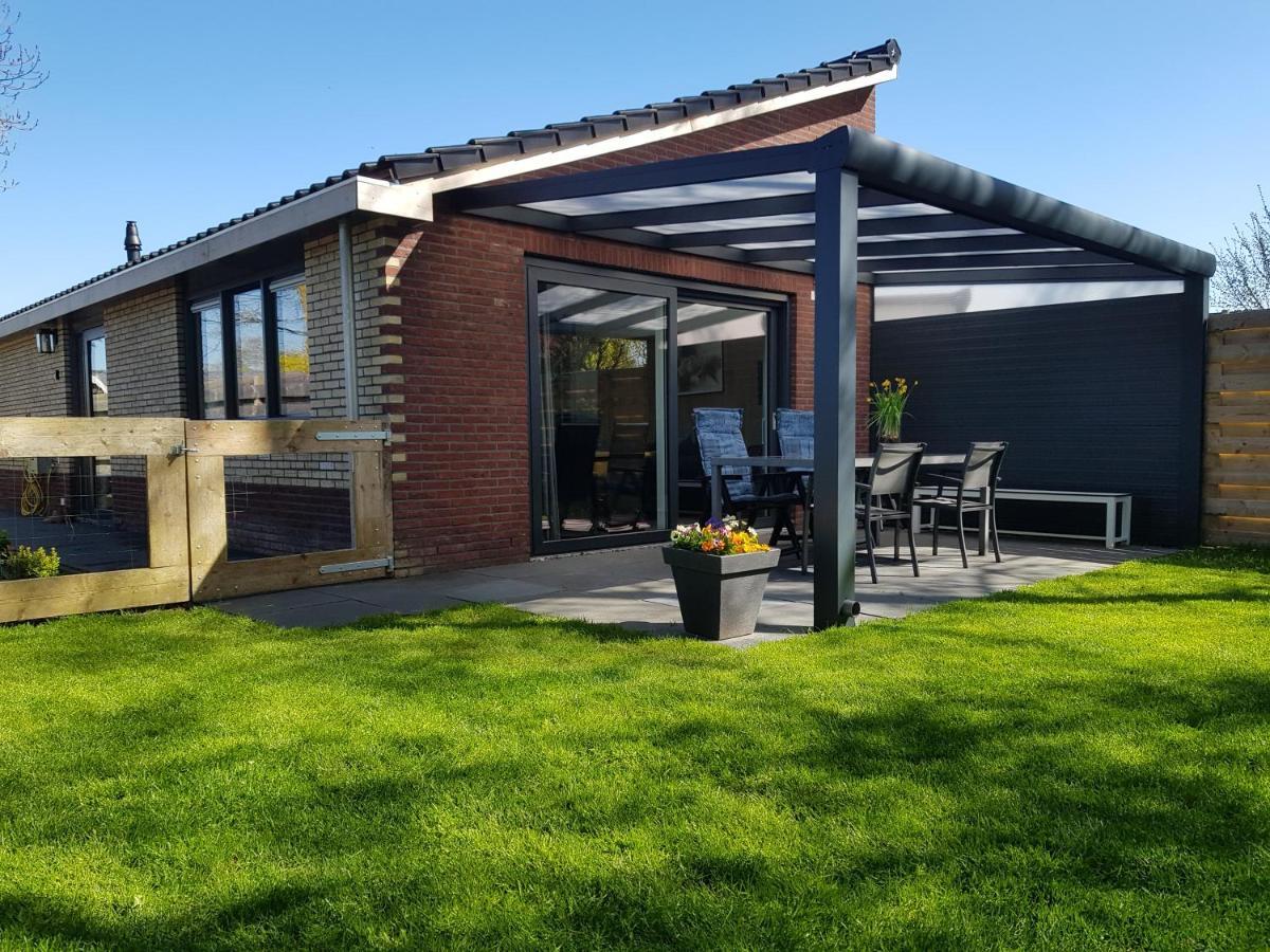 Luxe Vakantiebungalow Met Omheinde Tuin Voor Hond En Kinderen Dirkshorn Dış mekan fotoğraf